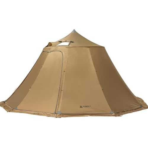 Circle 6 | Outdoor Camping Hot Tent for 6 Person (Without Inner Tent and Ground Sheet) | 2023