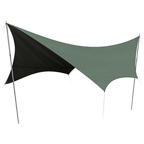 KEEYTT Outdoor Garden Beach Canopy Sun Shelter,Lightweight Sunshade For Camping Outdoor Travel,Green for Car Windows, Taxi, Store Front