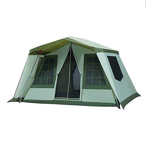 Tent,Outdoor Camping Tent Villa, 5~8 Person Large Tent, Waterproof, Double Layer, Big Tent for Outdoor, Camping, Picnic, Family, Friends Gathering