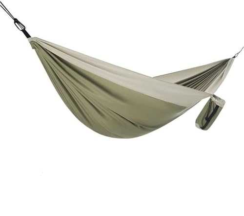 Swinging Hammock Camping Essentials, 290x180 Cm Lightweight Portable Double & Single Hammock With Tree Straps, Camping Gear For Outside Travel Tree Hammocks (Color : B, Size : 290 * 180cm)