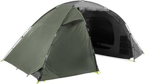 McKINLEY Familien-Zelt Family 20.6 Grey Light/Green SMO