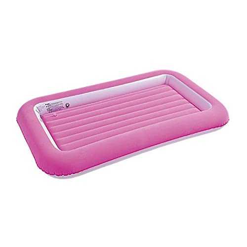 Avenli 85490 Kids Airbed / Single Size Flocked Air Mattress / Pink Coloured / 152cm x 89cm x 17.5cm