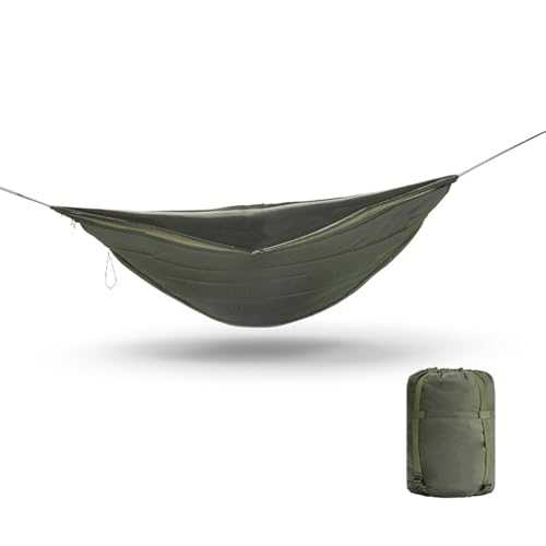 Naroote Hammock Underquilt, Hammock Quilt Underquilt For Camping Elastic Cords Outdoor Activities (Style 1)