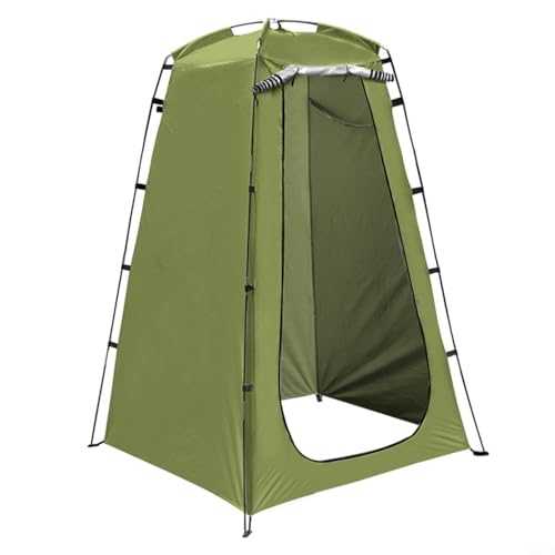 WIIYENA Portable Shower Toilet Tents with Good Ventilation Privacy Space for Camping Privacy Outdoor Changing Room for Beach Fishing Hiking Sun Shelter