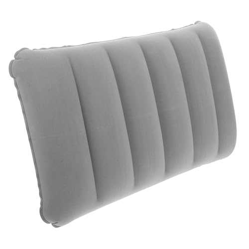 BESTonZON Ultralight Camping Pillow Portable Pvc Flocked Cushion for Outdoor Hiking Travel