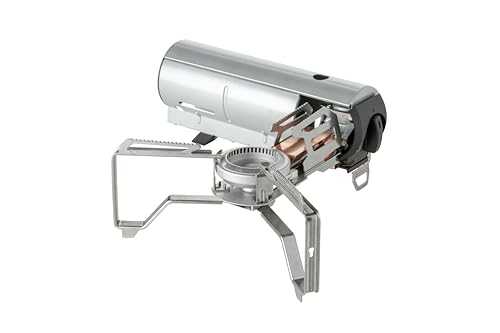 Snow Peak's Home & Camp Burner, Designed in Japan, Lifetime Product Guarantee, Lightweight and Compact for Camping, Stable Base for Cooking