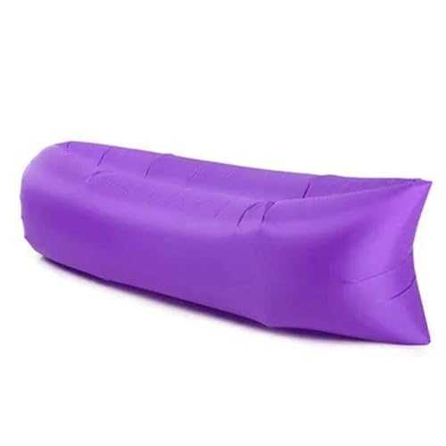 Outdoor Foldable Air Sofa Inflatable Lounge Couch Sleeping Bed Camping Travelling Beach Lounge Chair Waterproof Ultralight Chair