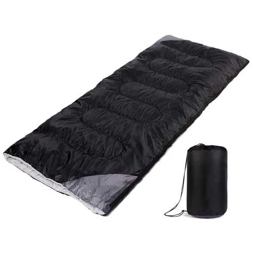 Backpack Sleeping Bag for Adults - Lightweight, Waterproof, Comfortable for Spring, Summer, Autumn - Hiking, Travel, Camping