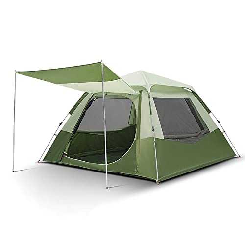 3-4 Person Instant Family Camping Tent - Pop-Up Quick Setup Outdoor Tents Automatic Tents for Parties,Picnic,Outdoors Travel,Camping