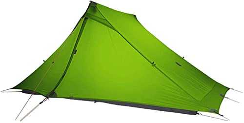 2pro Tent 2person Outdoor Ultralight Camping Tent 3/4 Seasonprofessional 20D Silicon-Coated Tent (3 Season Green)