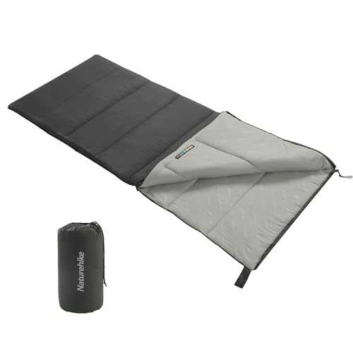 Naturehike Machine washable rectangular sleeping bag Adult lightweight portable camping sleeping bag 190×75cm -4℃ to 13℃ Comfortable and breathable With storage bag Can be assembled Unisex