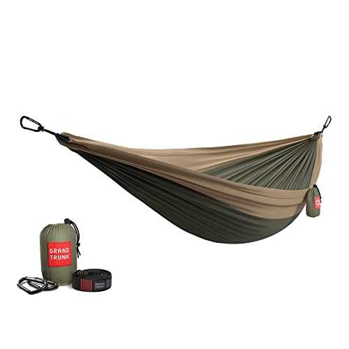 Grand Trunk Double Parachute Nylon Hammock