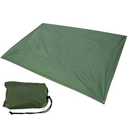 Tent Multifunctional Awning Waterproof Tarpaulin Picnic Mat Garden Canopy Shade Outdoor Camping Beach Awning(240 * 220CM)