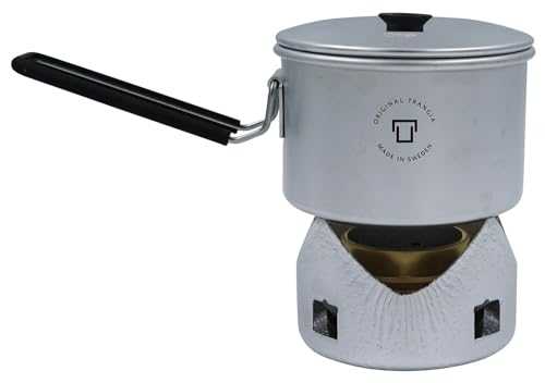 Trangia Micro Original Lightweight Compact Stove | Perfect for Solo Camping | Includes T-Cup w/Lid