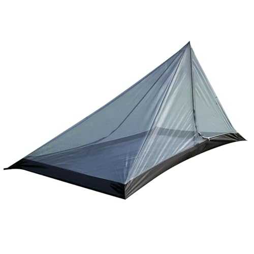 Camping Mesh Net | 2 People Camping Net Shelter | Portable Lightweight Finest Holes Camping Tent Net With Zipper For Hiking, Backpacking, Patio Use, Camping Bed