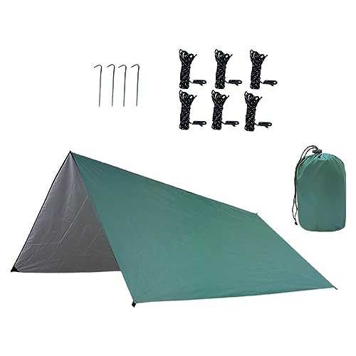 EXHUMKY 1 Set Canopy Tent for Outdoor Camping Durable Single Layer Square Tent for People for Family Adventures and All Weather Activities