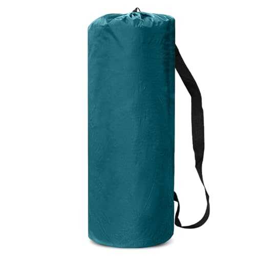 NYECHTO Carring Bag for Memory Foam Self Inflating Sleeping Pad for Camping, Peacock Blue