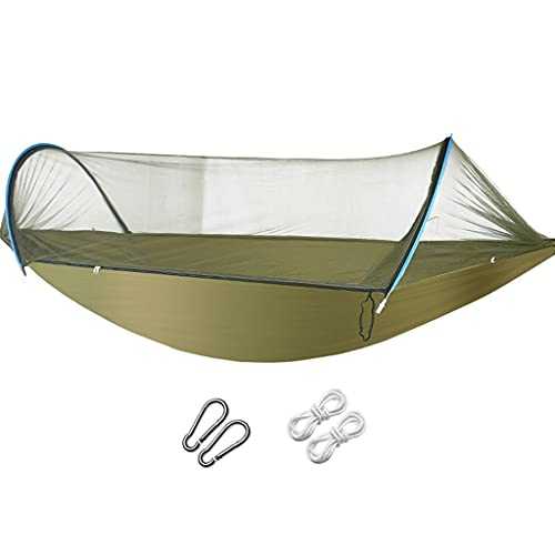 Portable Hammock,Portable Camping Hammock with Tree Straps Indoor Outdoor Backpacking Survival & Travel for Backpacking Beach Swing