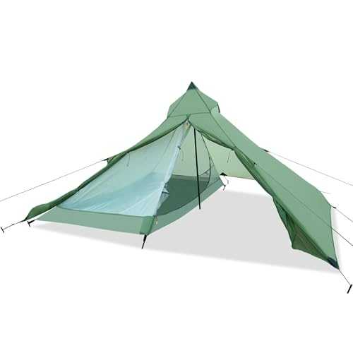 Backpacking Tent, 1-person Camping tent Lightweight Portable for Outdoor Camping Beach