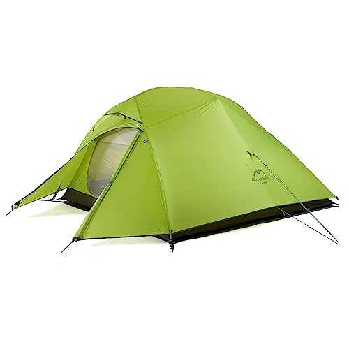 Naturehike Cloud-up 3 Person Tent Lightweight Tent Camping and Trekking 3-4 Seasons