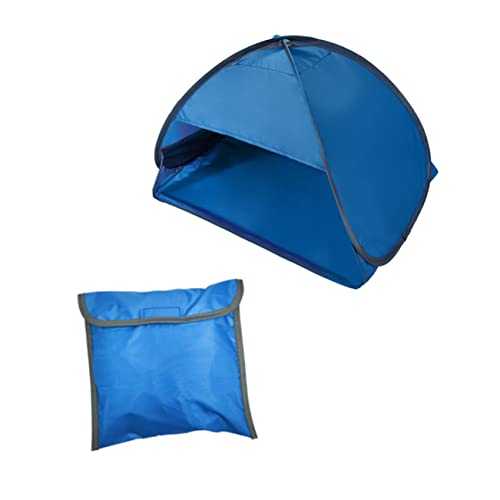 JOINPAYA Tent Camping Awning Beach Shelter All-day Shade Waterproof Backpack Beach Backpack Outdoor Canopy Picnic Camping Shelter Camping Gazebo Sun Shade Sun Shelter Blue