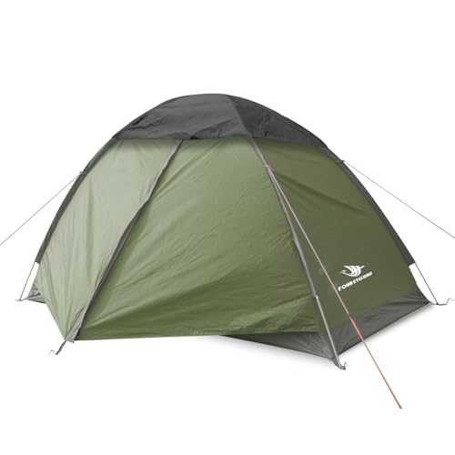 Arctic Lemmings 2-3 Person Backpacking Tent, 3-4 Season Lightweight Waterproof Tents with Two Doors for Outdoor Camping, Hiking, Family Beach Hunting Travel