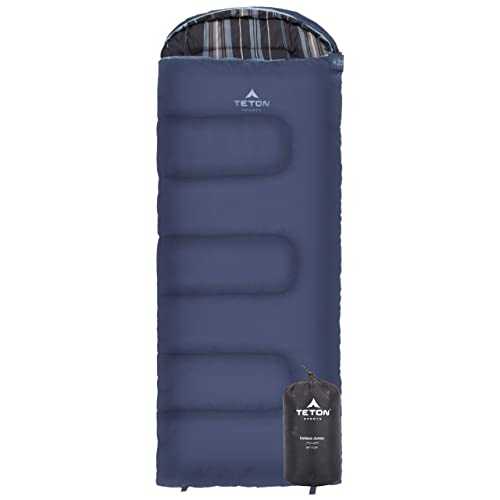 TETON Junior, 20 Degree and 0 Degree Sleeping Bags. Finally, Sleeping Bag for Boys, Girls, all Kids, Warm and Comfortable, For all camping weather and built to last