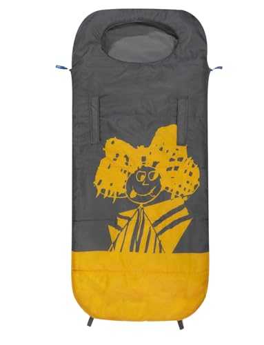 Anyfew 3 Season Sleeping Bag for Girl Kids,Flannel Sleeping Bag for Camping Backpacking