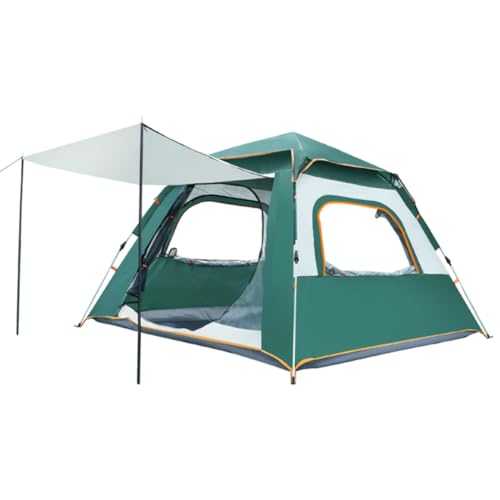 Outdoor Camping Tent Large D-shaped door four sided tent, waterproof, spacious, lightweight portable tent, suitable for outdoor hiking and travel, can accommodate up to 4 tents