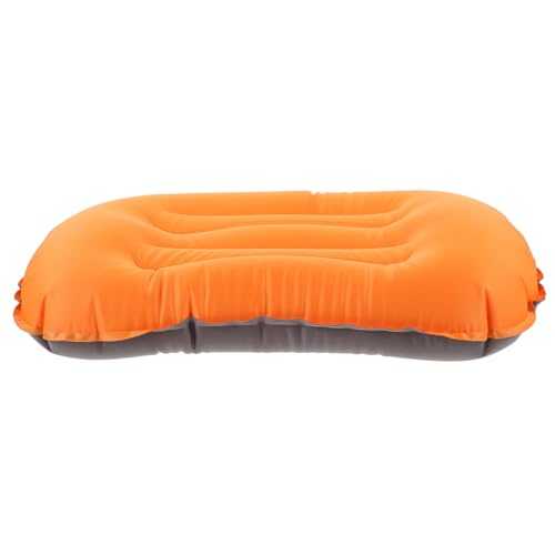 VICASKY Portable Inflatable Pillow Ergonomic Camping Travel Cushion for Office Car and Outdoor Use Compact Design for Comfort and Convenience Airplane and Beach Accessory