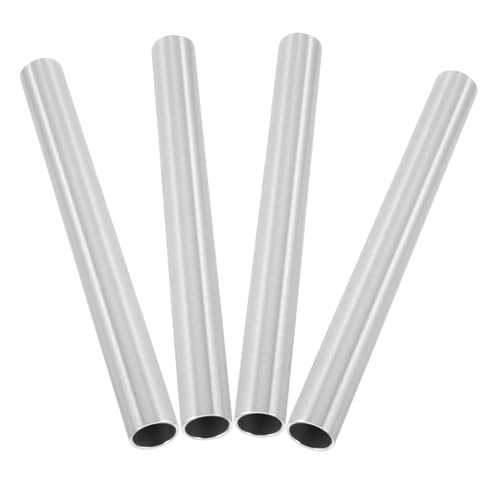 JUMPLAWN 4Pcs Aluminum Alloy Tent Pole Repair Tubes Durable and Lightweight Fixing Connectors for Camping Accessories Easy to Use Tent Pole Repair Kit for Various