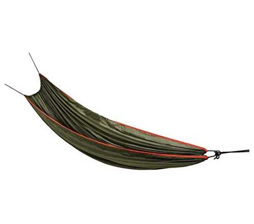 Swinging Hammock Portable Hammock Nylon Parachute Hammocks For Backpacking Travel Beach Backyard Patio Hiking Outdoor Recreation Travel Tree Hammocks (Color : Grün, Size : 250 * 100cm)