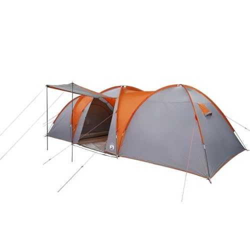 Family Tent Dome 8-Person Waterproof Camping Tent Lightweight Tent vidaXL