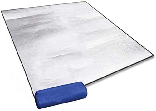 Aluminum Foam Mat sleeping mat for camping 200x250 cm insulating mat thermal Blanket foldable tent mat floor mat of aluminum foil, ultralight