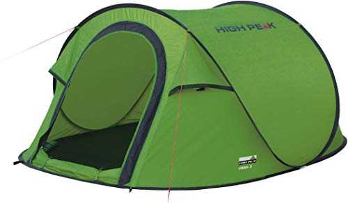 High Peak Vision 3 Tent, Green, Phantom