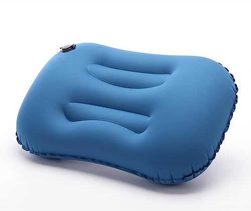 YongXiangPeng Camping PillowInflatable Camping Pillow is Good camping accessories,Portable Compressible Ergonomic Pillow,Compact Outdoor Pillow for Neck Lumbar Support Hiking Travel Home Office