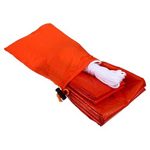 VICASKY Heat Preservation Emergency Shelter Tent Tent for Outdoor Survival Lightweight Durable for Camping Hiking and Emergency Situations