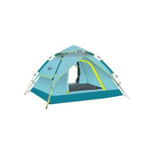 Spacious Spacious Automatic Pop-Up Tent Multi-Purpose 3-4 People Double Door And Window Camping Tent Portable Portable