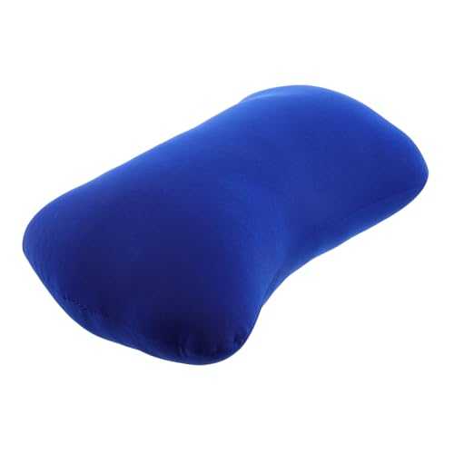 Foam Particle Travel Pillow Ergonomic Mini Camping Cushion Washable Spandex Fabric for Outdoor Activities Lightweight Neck for Hiking and Travel Adventures