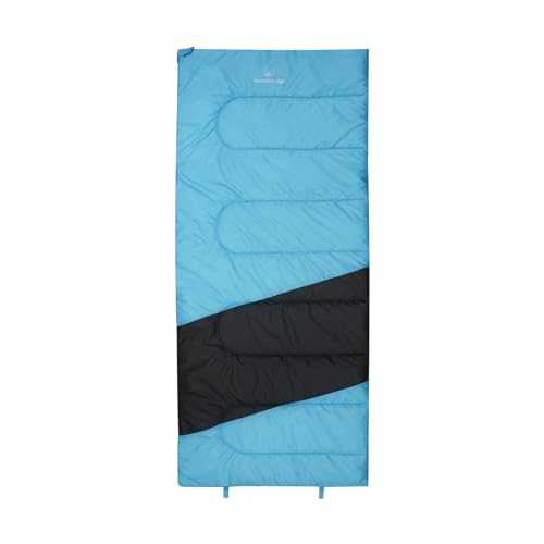 Mountainlodge 3-Season Sleeping Bag for Adult Waterproof, Lightweight - Camping Gear Equipment for Camping,Travel and Backpacking