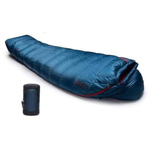 SANSEGAL Ultralight Mummy Down Sleeping Bag 650 Fill Power Duck Down Suits for 32 Degree F for Camping Hiking Backpacking