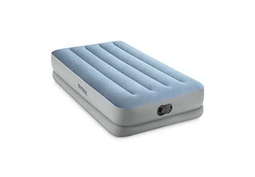 Intex Twin Dura-Beam Comfort 64157 Air Bed with Fastfill USB Pump, Inflated Size: 99 cm x 191 cm x 36 cm