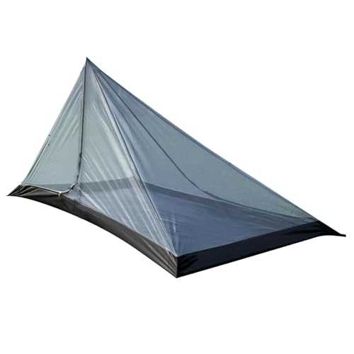 Camping Mesh Net - 2 People Breathable Mesh Net | Lightweight, Portable, Finest Holes Outdoor Screen Tent With Zipper For Backyard, Hiking