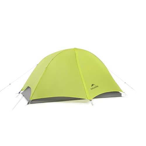 Naturehike Star Trace Ultralight Tent 0.78kg/1.7lb,1 Person Backpacking Tent,Waterproof & Breathable Hiking Tents for Camping with Mesh,Easy Set Up(Nano Yellow)