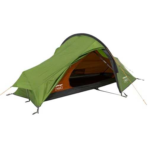 Vango Nevis Tunnel Tent Hiking Backpacking Wild Camping | DofE Recommended Kit | Waterproof, Easy Setup, Lightweight, Compact | Alloy Poles & 3000mm HH Material