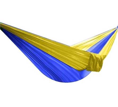 Swinging Hammock 270x140 Cm Camping Hammock Double & Single Portable Hammock With Tree Straps, Lightweight Nylon Parachute Hammocks Travel Tree Hammocks