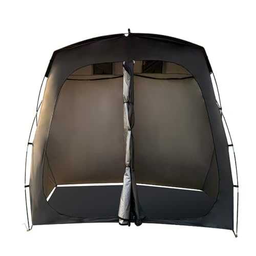 Camping Shower Tent,Double-Room Camping Shower Tent(210 * 110 * 210cm), Easy To Set Up And Use Outdoors,toilet tents for camping, Picnics, Fishing, Beach Showers And Changing Clothes