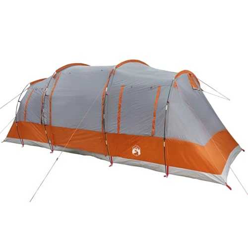 Family Tent Tunnel 6-Person Camping Tent Lightweight Tent Waterproof vidaXL