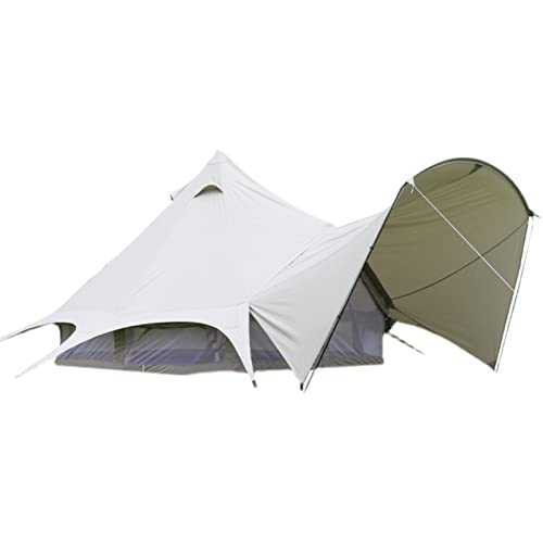 Hot Tent，Winter Tent，Teepee，Bell Tent- W/Stove Jack, Waterproof 4 Season Luxury Outdoor Camping and Glamping Yurt Tent for Family Camping Outdoor Hunting Party