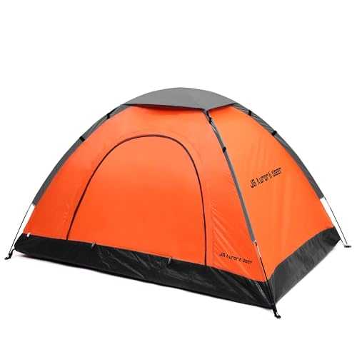 Camping Tent 2/4 Person Tents for Camping Waterproof Windproof Tents for Camping Hiking Backpacking Traveling 2/3/4 Family People Tents for Camping Portable Tent with Carry Bag